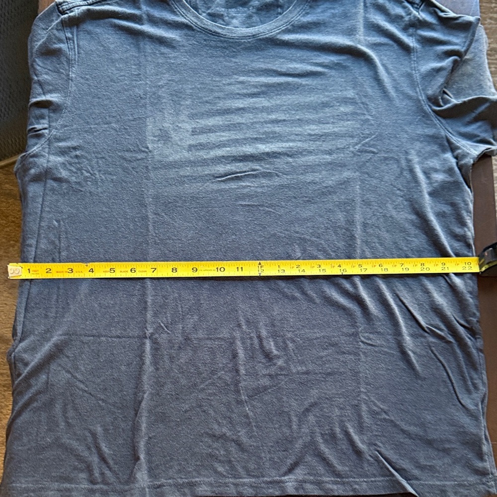 John Varvatos Black Peace Sign Tee XL - Picture 5 of 6